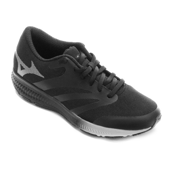 Tênis Mizuno Atoms Feminino - Preto Menor preço em Tênis Mizuno Atoms Feminino - Preto