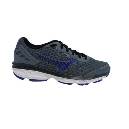 Tênis Mizuno Brave 5 -Masculino - 42 - Cinza/azul - Cinza+Azul Menor preço em Tênis Mizuno Brave 5 -Masculino - 42 - Cinza/azul - Cinza+Azul