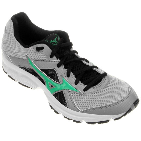 Tênis Mizuno Crusader 8 N - Cinza+Verde Água