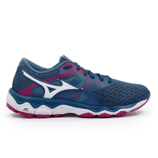Tênis Mizuno Falcon 2 Feminino - Marinho+Pink Menor preço em Tênis Mizuno Falcon 2 Feminino - Marinho+Pink