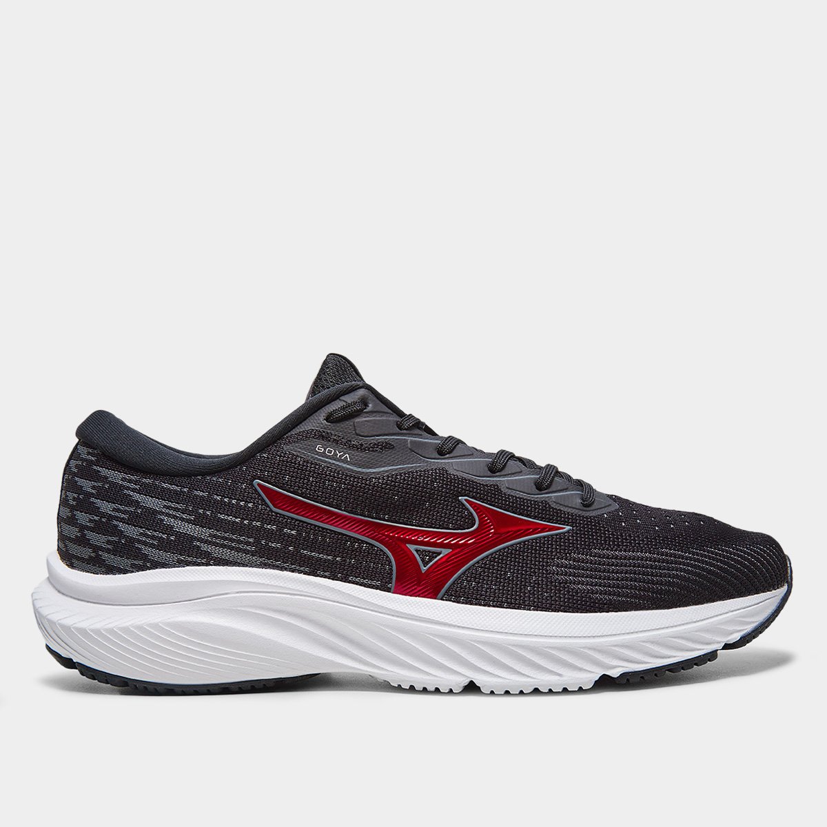 Tenis Mizuno Goya Masculino Preto Vermelho