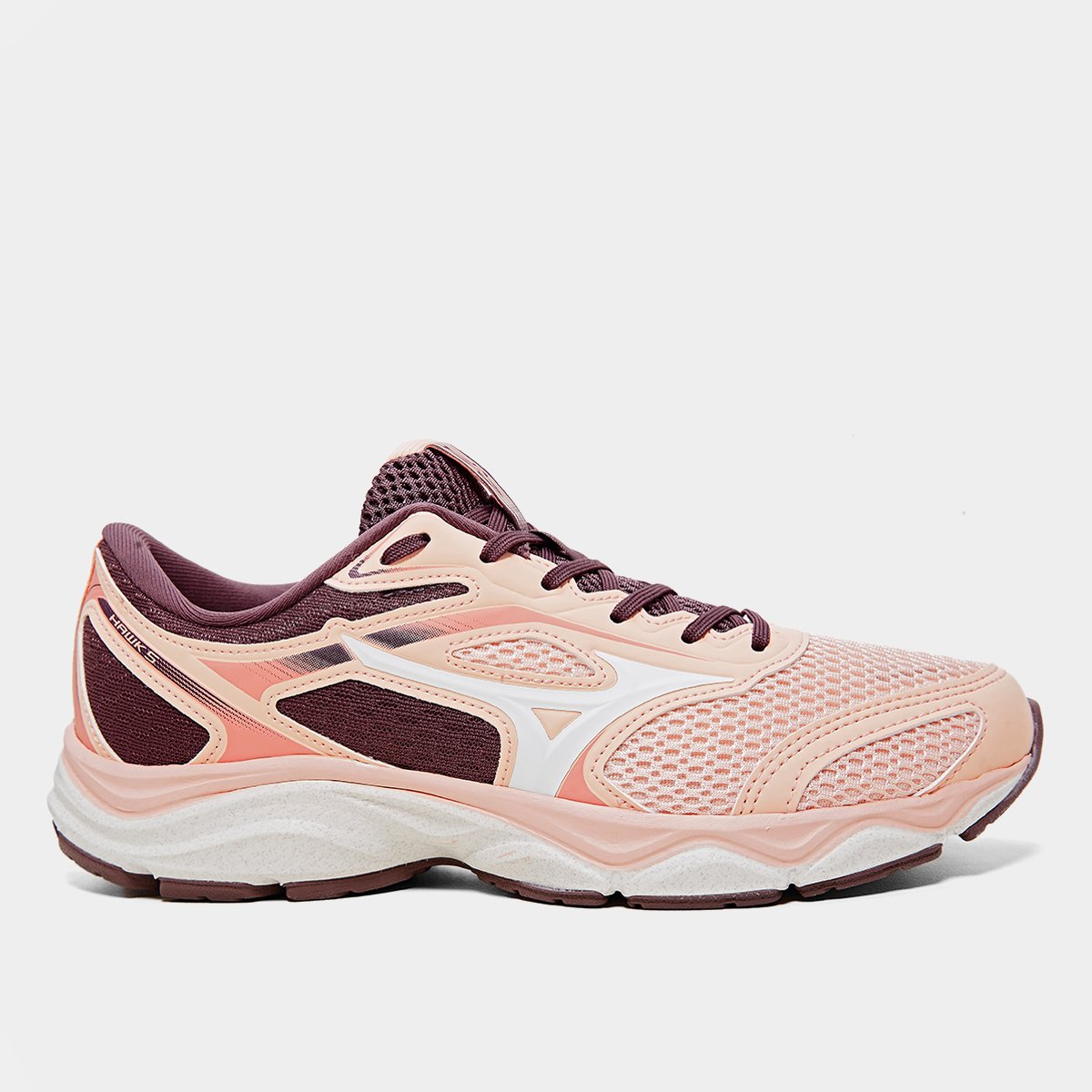 Tênis Mizuno Hawk Feminino Rosa+Vinho Netshoes