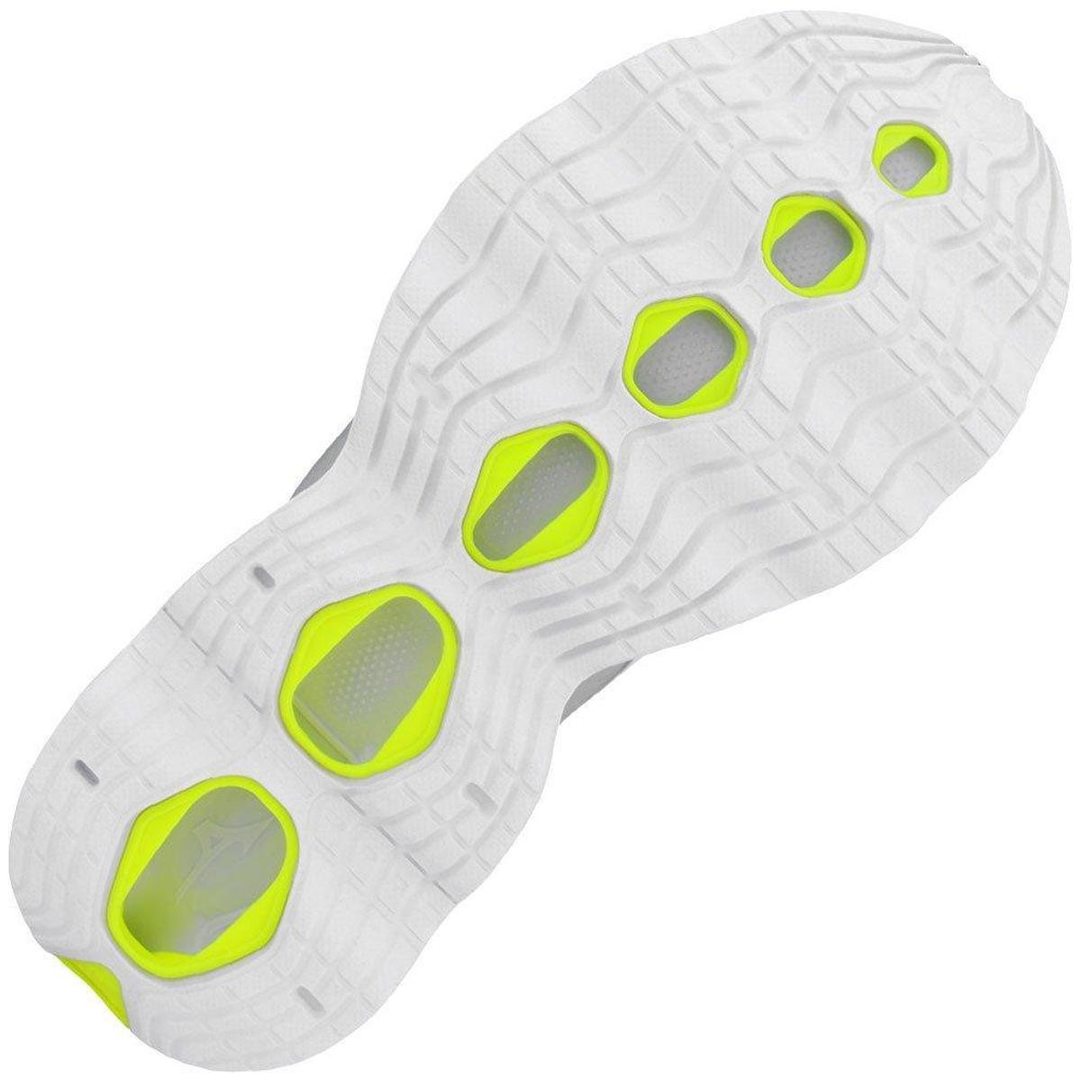Tênis Mizuno Masculino Wave Prophecy X Knit - Cinza+Limão | Netshoes