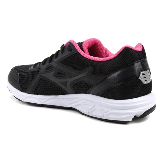 Tênis Mizuno Maximizer 22 Feminino - Preto+Rosa