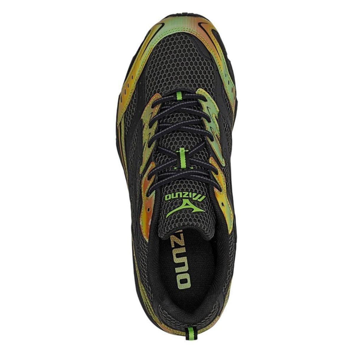 Tênis Mizuno Mzr Midnight Velocity Unissex - Chumbo 37 - Cinza