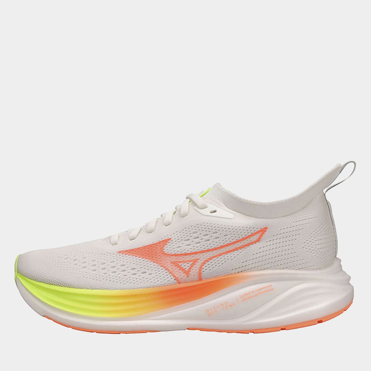 Tenis Mizuno Neo Zen 2 Feminino Branco Laranja