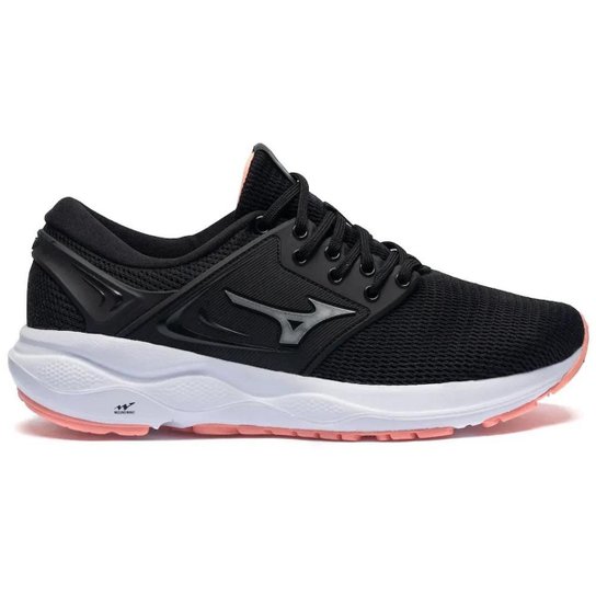 Tênis Mizuno Titan - Feminino - 40 - Preto/Prata - Preto+Prata Menor preço em Tênis Mizuno Titan - Feminino - 40 - Preto/Prata - Preto+Prata
