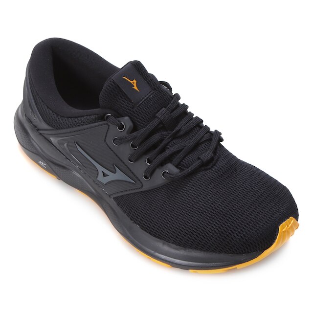 Tênis Mizuno Titan Masculino - Preto+Grafite Menor preço em Tênis Mizuno Titan Masculino - Preto+Grafite