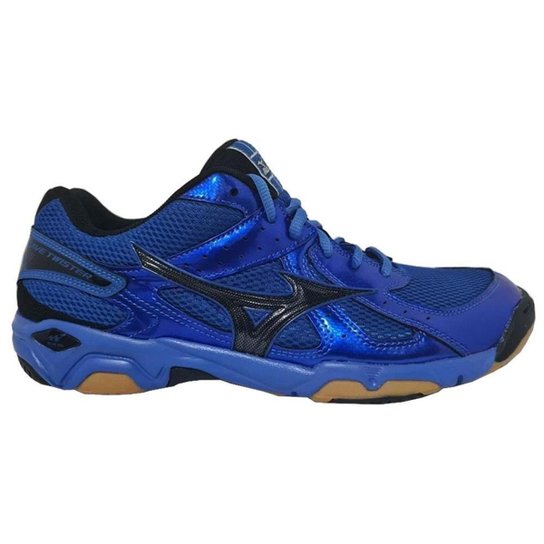 Tênis Mizuno Twister 4 +Preto Masculino - Azul Menor preço em Tênis Mizuno Twister 4 +Preto Masculino - Azul