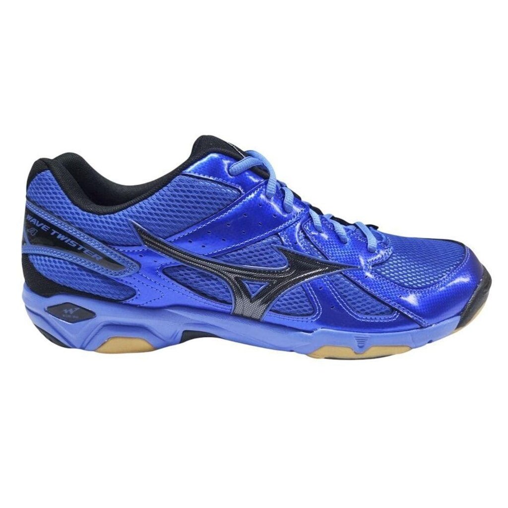 Tênis Mizuno Wave 4 Masculino - Azul 43,5