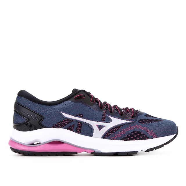 Tênis Mizuno Wave Colossus Feminino - Azul Escuro Menor preço em Tênis Mizuno Wave Colossus Feminino - Azul Escuro
