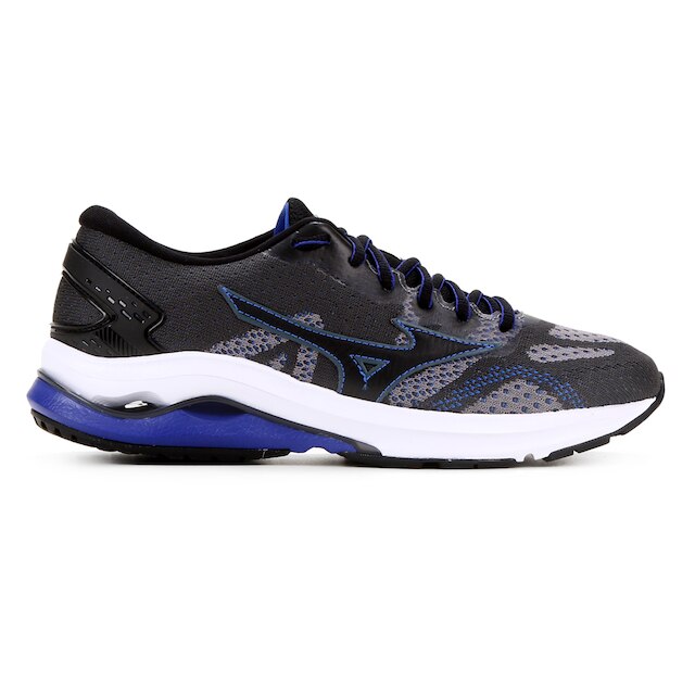 Tênis Mizuno Wave Colossus Masculino - Chumbo Menor preço em Tênis Mizuno Wave Colossus Masculino - Chumbo