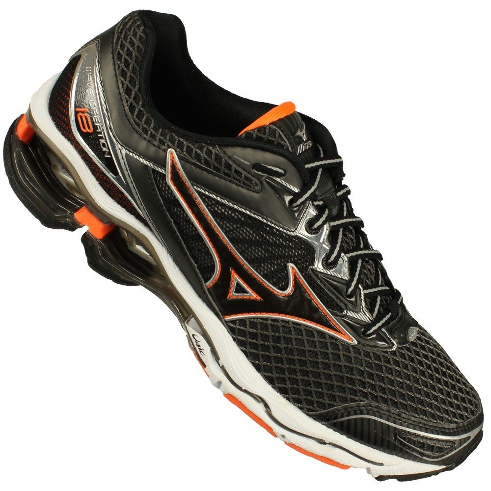 mizuno wave creation 18 laranja