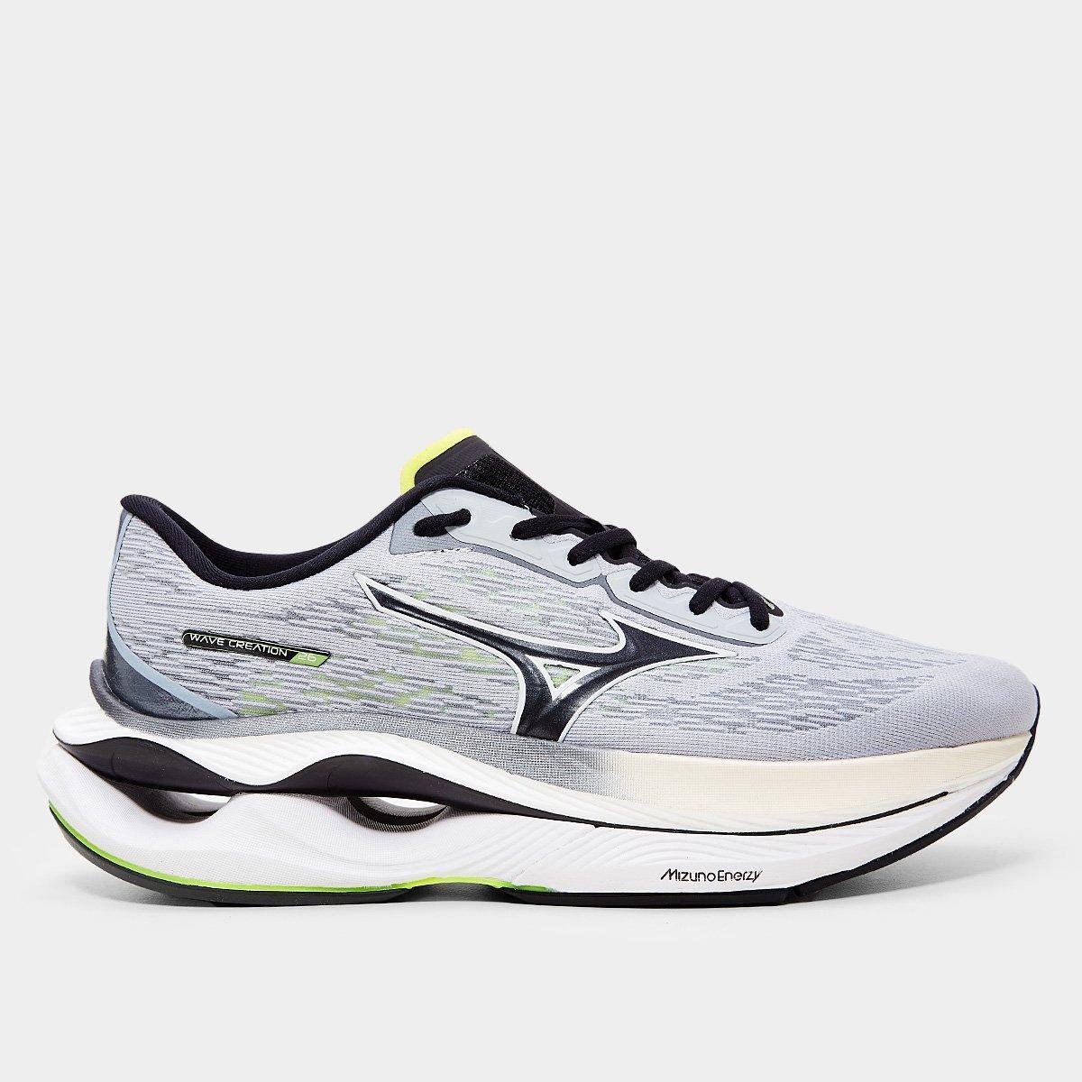 Tenis Mizuno Wave Creation 26 Masculino Cinza