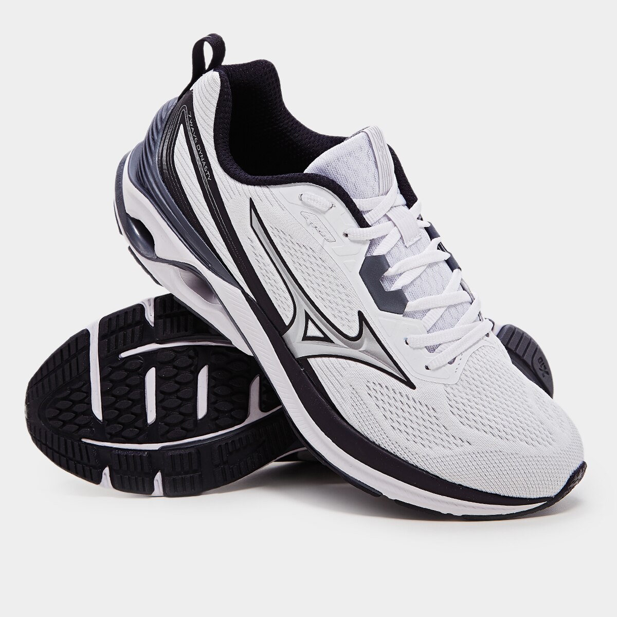 Tênis Mizuno Wave Dynasty 7 Masculino - Branco | Netshoes