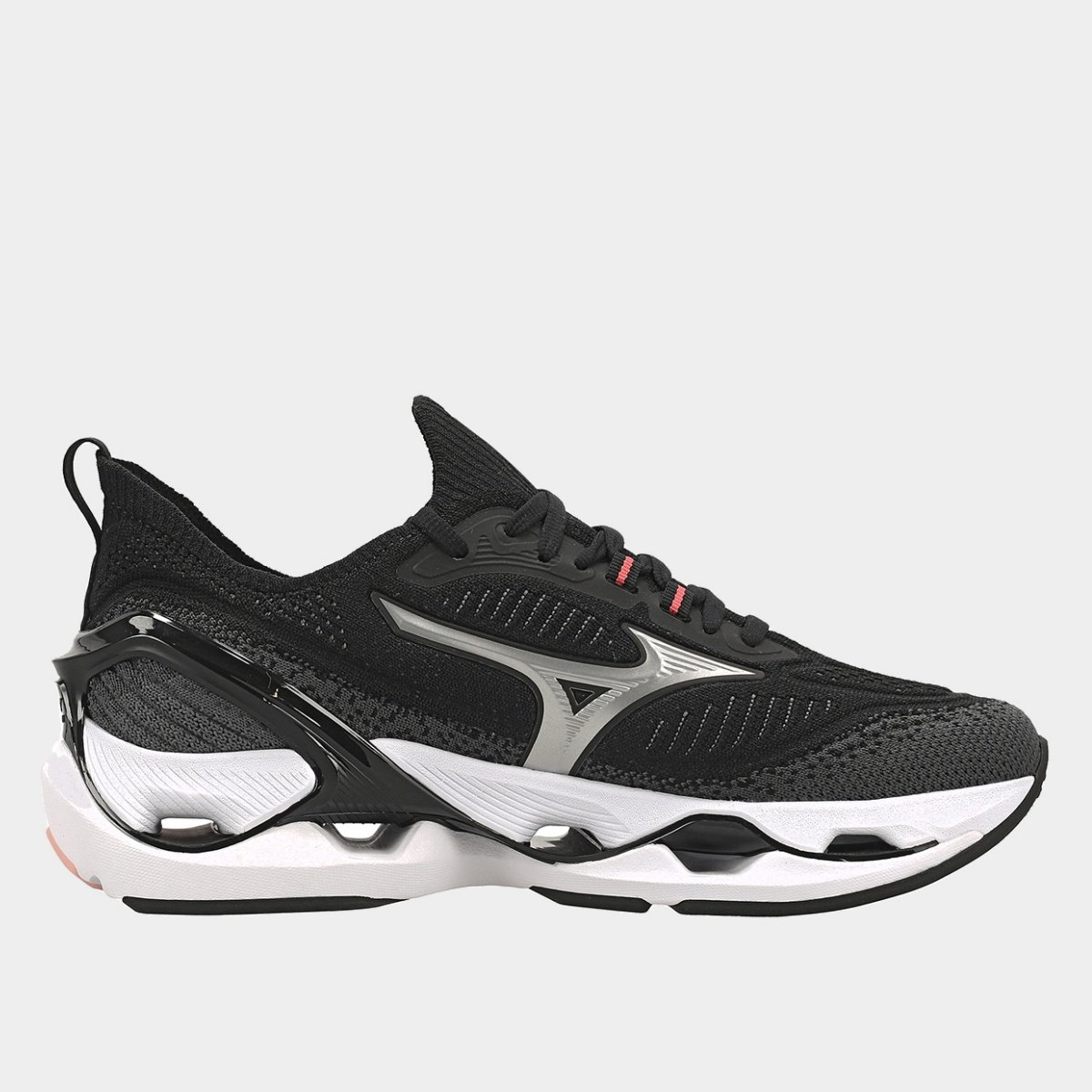 Tênis Mizuno Wave Endeavor 3 Feminino - Preto+Rosa | Netshoes