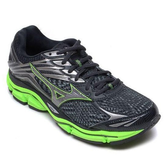 Tênis Mizuno Wave Enigma Masculino Grafite+Preto Netshoes