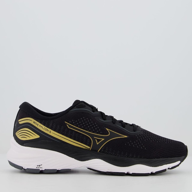 Tênis Mizuno Wave Falcon 5 Masculino - Preto+Branco