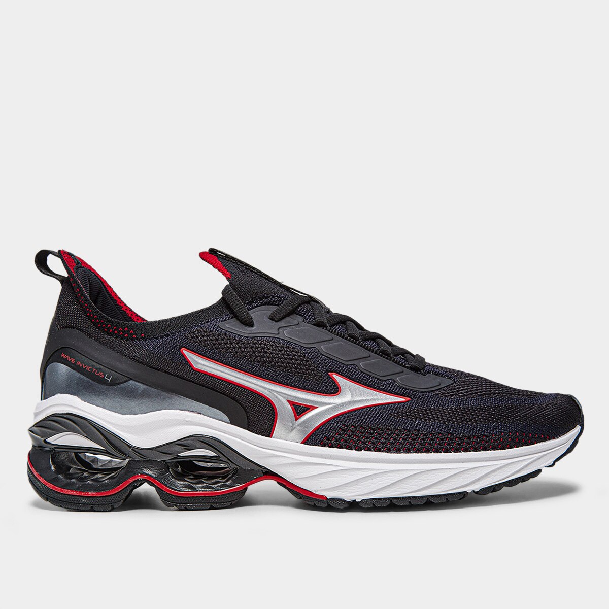 Tênis Mizuno Wave Invictus 4 Masculino Menor preço em Tênis Mizuno Wave Invictus 4 Masculino