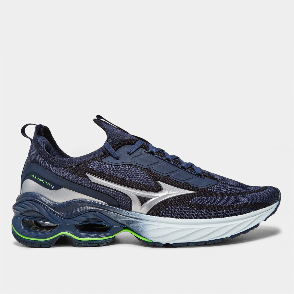 Tênis Mizuno Wave Invictus Masculino Marinho Netshoes