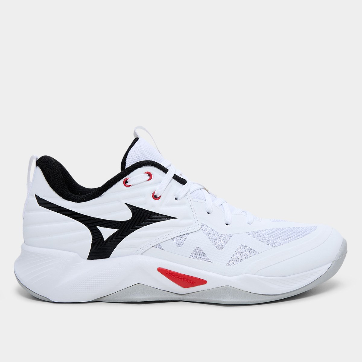 Tênis Mizuno Wave Momentum Pro - Branco+Preto | Netshoes