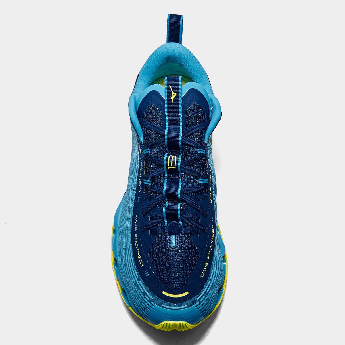Tênis Mizuno Wave Prophecy 13 Masculino - Azul+amarelo | Netshoes