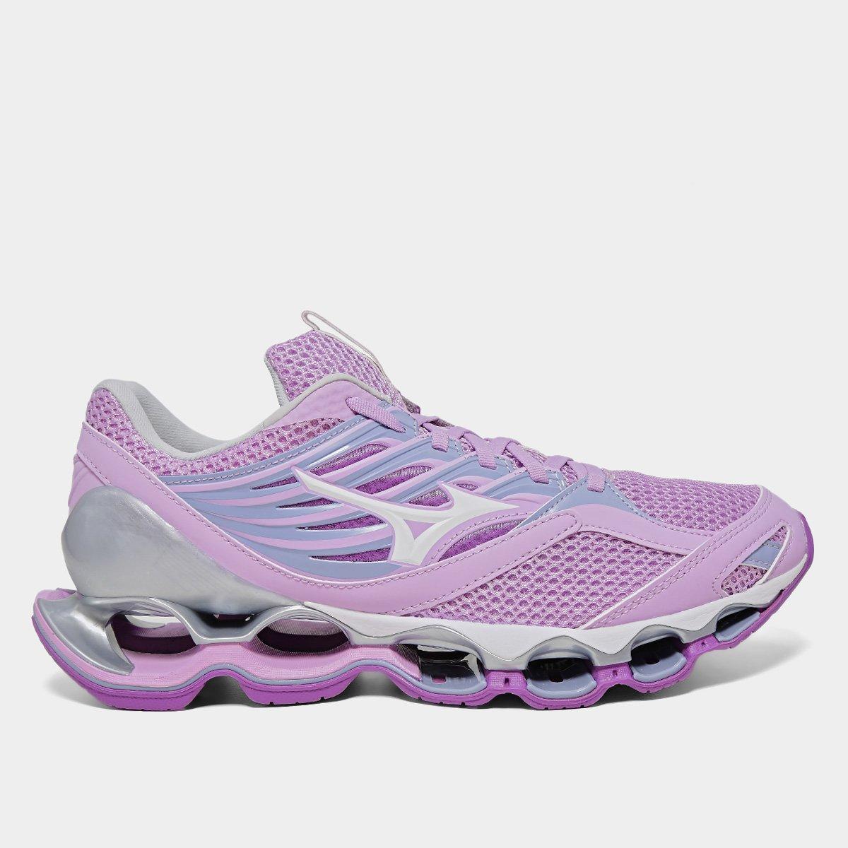 Tênis Mizuno Wave Prophecy 13-S Masculino Lilás+Azul Netshoes