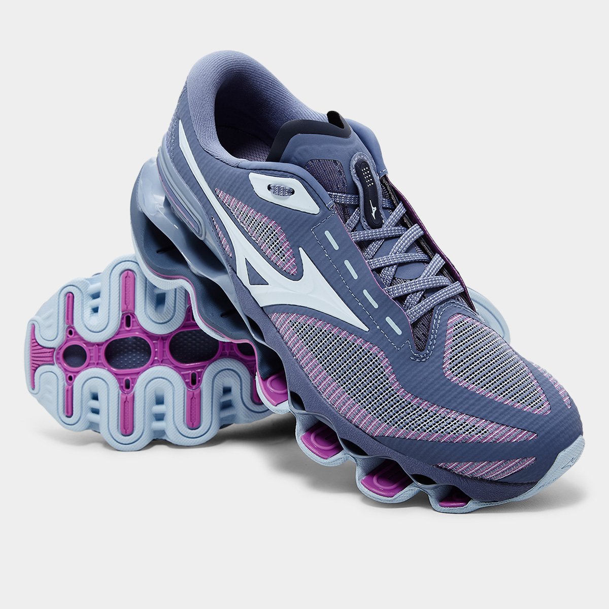 Tênis Mizuno Wave Prophecy 15 - Grafite+Lilás | Netshoes