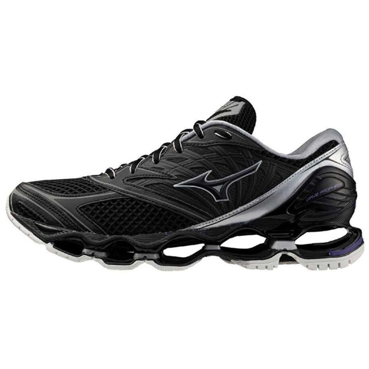 Tênis Unissex Mizuno Wave Prophecy LS - Preto | Netshoes