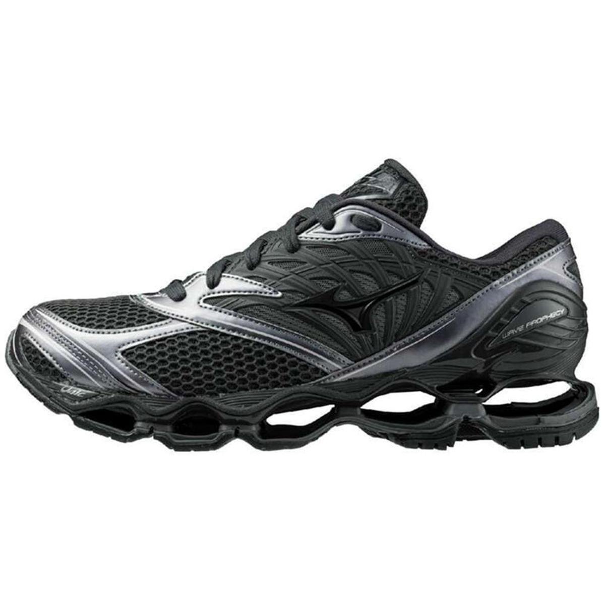 Tênis Unissex Mizuno Wave Prophecy LS - Preto | Netshoes