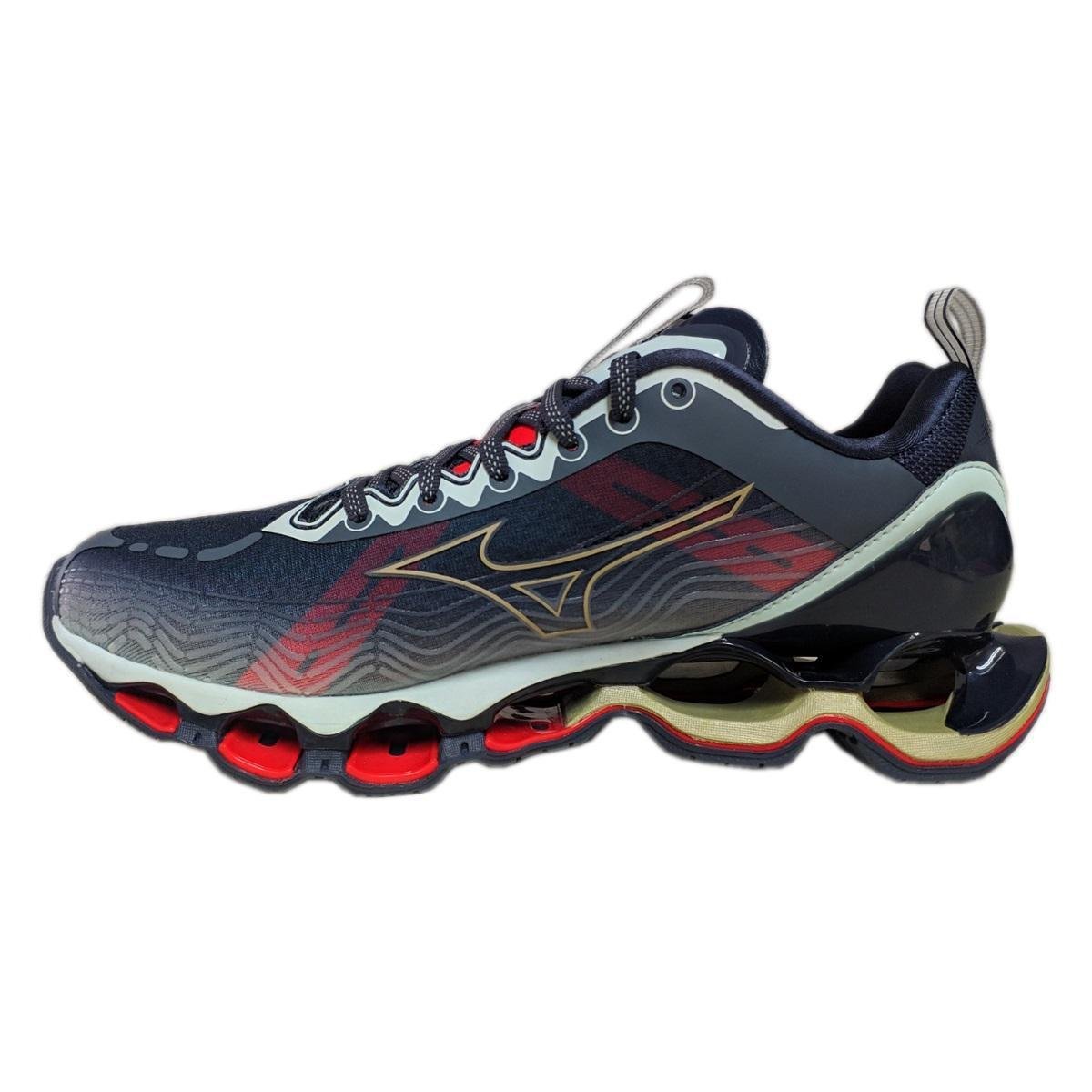 T nis Mizuno Wave Prophecy X Azul Azul Netshoes