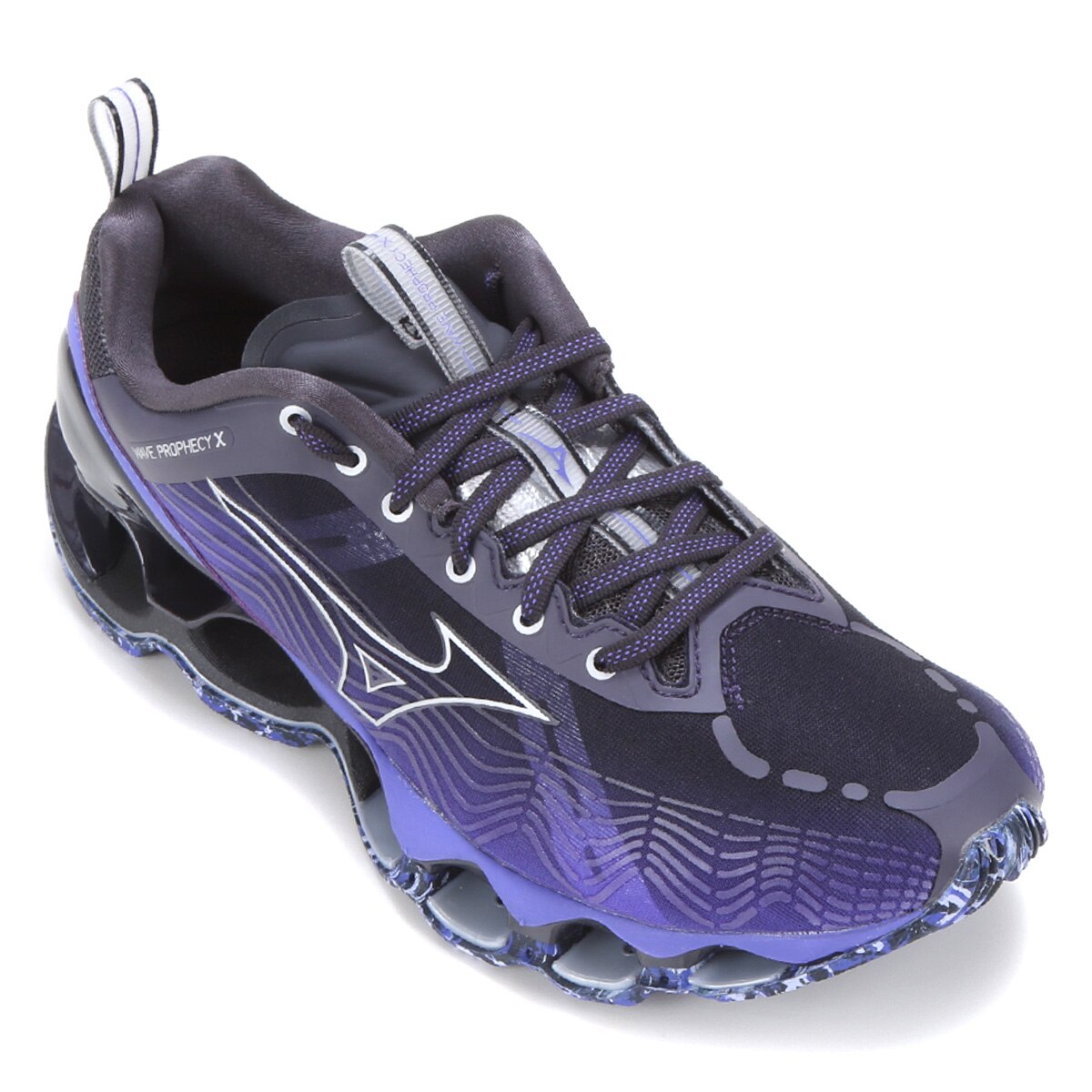 Tênis Mizuno Wave Prophecy X Masculino - Preto | Netshoes
