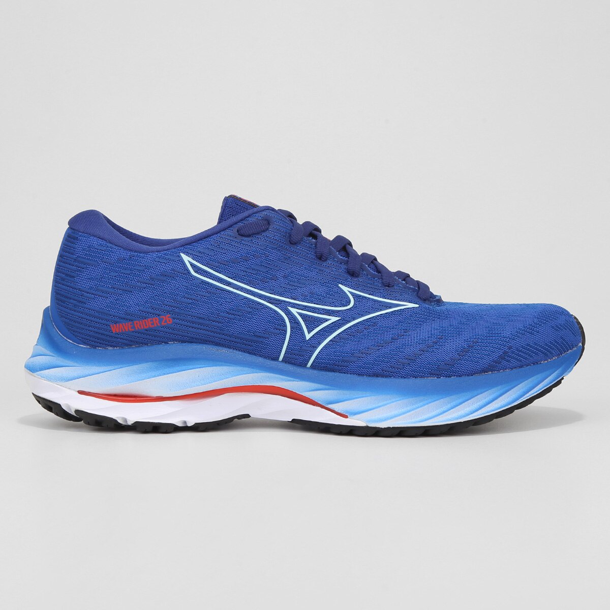 Tênis Mizuno Wave Rider 26 Masculino Menor preço em Tênis Mizuno Wave Rider 26 Masculino