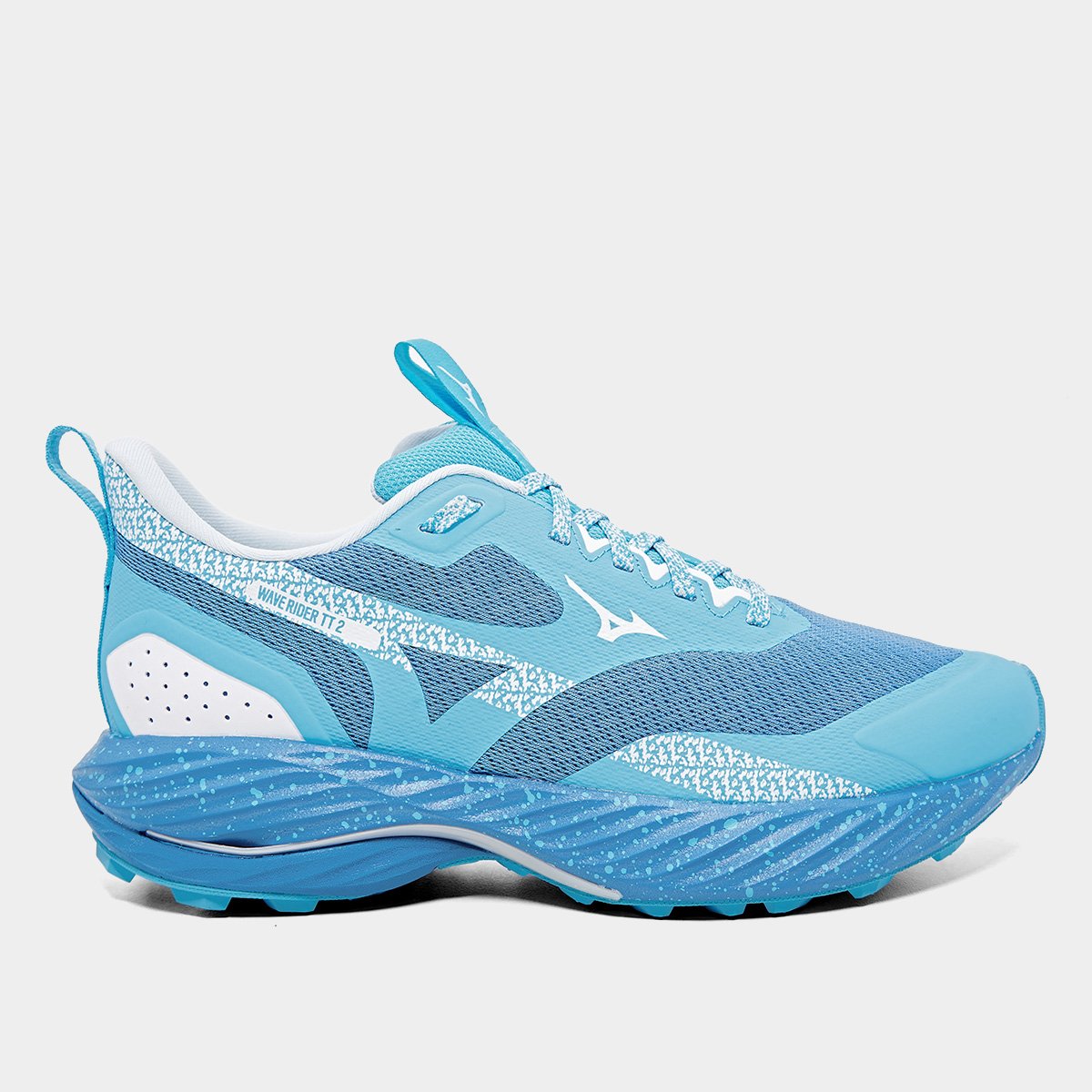 TTさま Tênis Mizuno Wave Rider Tt 2 Feminino - Azul | Netshoes
