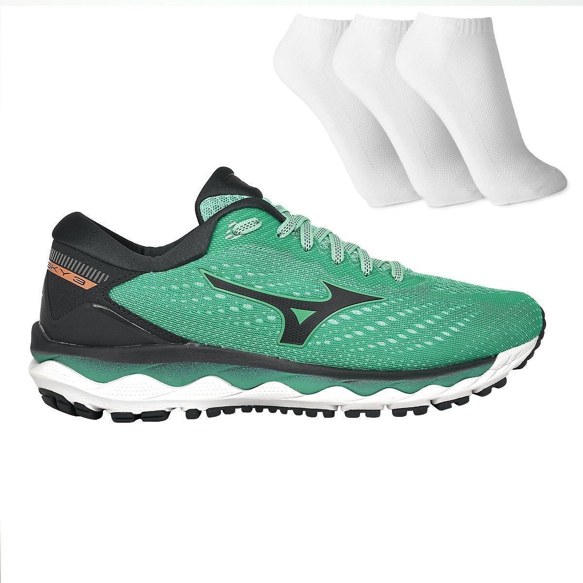 tenis mizuno feminino verde