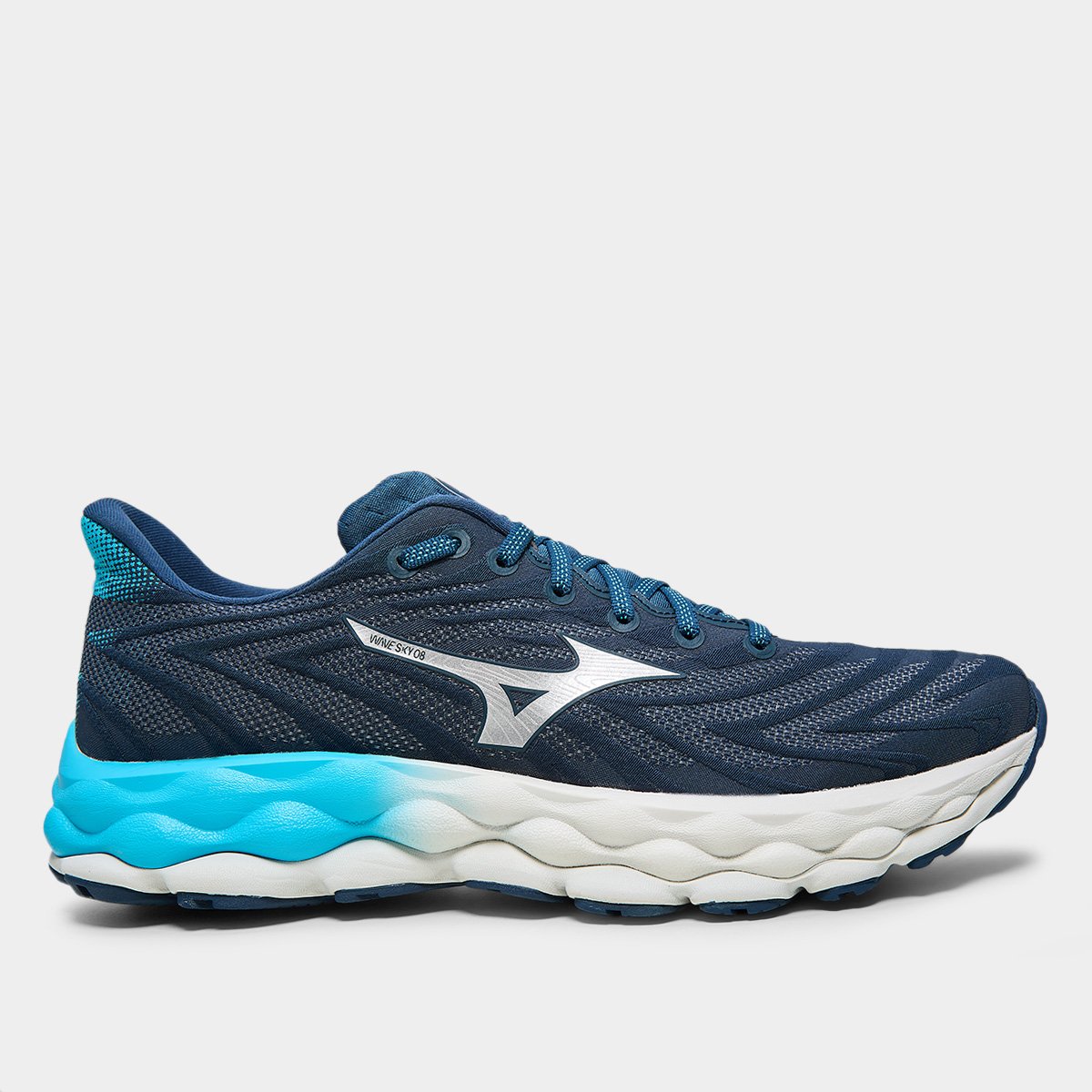 Tênis Mizuno Wave Sky 8 Masculino Menor preço em Tênis Mizuno Wave Sky 8 Masculino