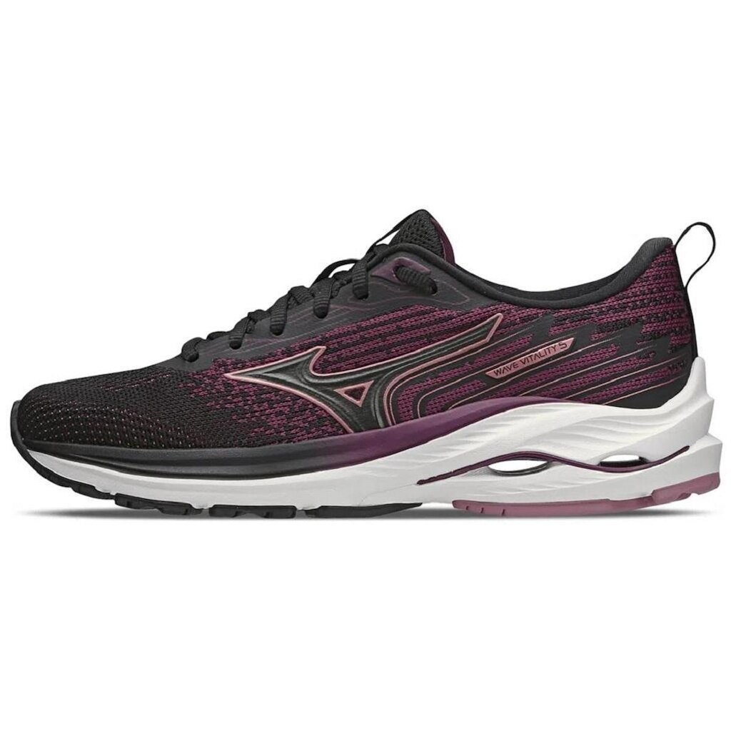 Tênis Mizuno Wave Vitality 5 Feminino - 38 - Preto