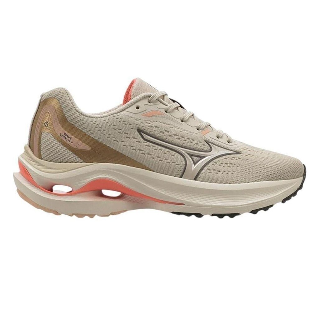 Tênis Mizuno Wave Vitality 6 Feminino - Bege 36