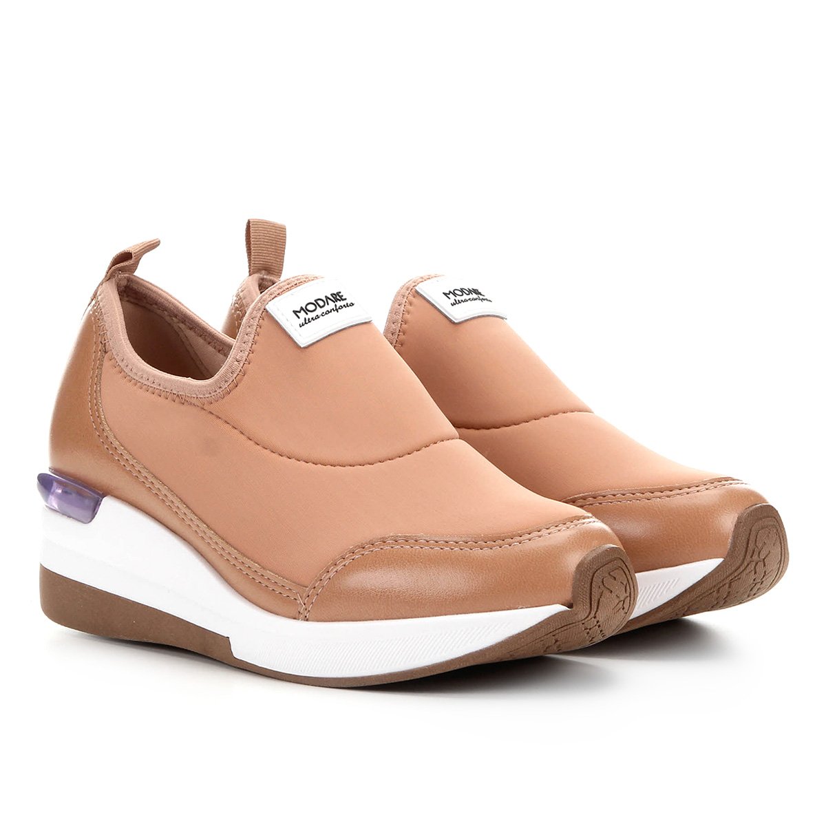 Tênis modare anabela lycra feminino Clearance