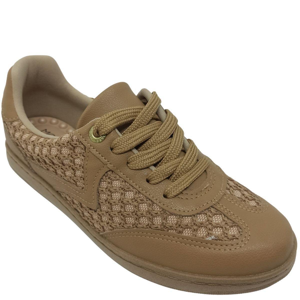 Tênis Modare Feminino Casual com Detalhe em Crochê Menor preço em Tênis Modare Feminino Casual com Detalhe em Crochê