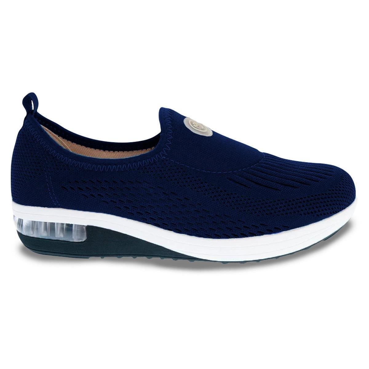 Tênis Modare Feminino Ultra Conforto Ortopédico Confortável Amortecedor Gel Palmilha Soft EVA Macia