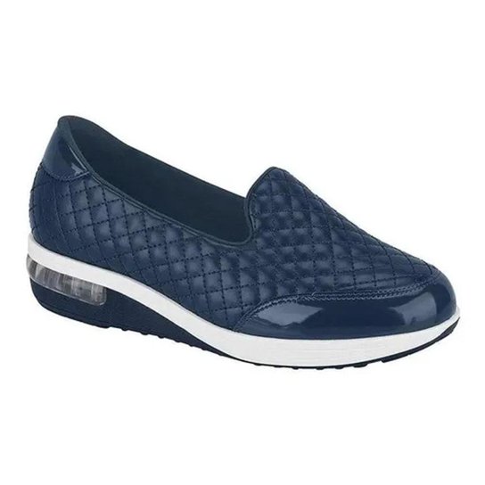 Tênis Modare Ultra Conforto Ortopédico Esporão Flascite Mt - Azul Menor preço em Tênis Modare Ultra Conforto Ortopédico Esporão Flascite Mt - Azul