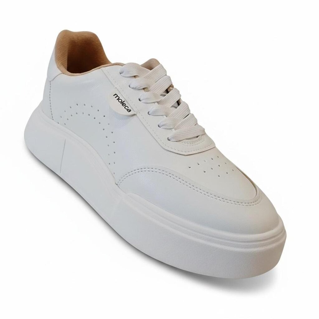 Tênis Moleca Branco Liso Versatilidade Estilo Casual