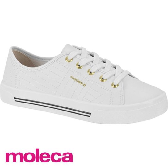 Tênis Moleca branco - Branco | Netshoes