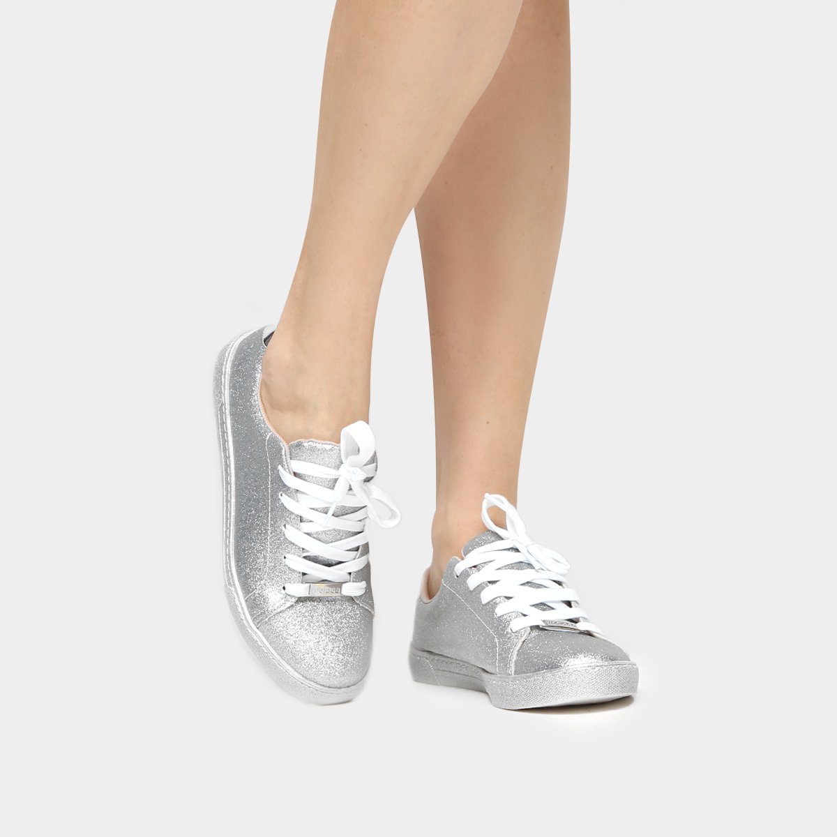 tenis moleca prata