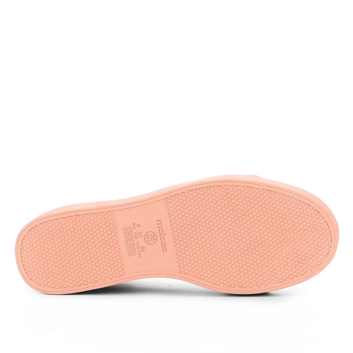 Tênis Moleca Caixa Alta Camurça Feminino - Rosa | Netshoes