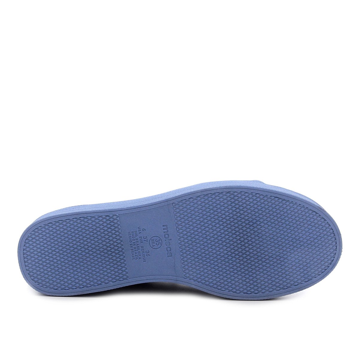 Tênis Moleca Caixa Alta Camurça Feminino - Jeans | Netshoes