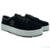 Tênis Moleca Caixa Alta Nobuck Liso Feminino - Preto - Preto
