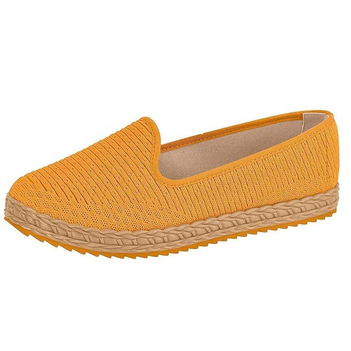 Tenis Moleca Calce Facil Casual - 5696.319.23831 - Mostarda | Netshoes