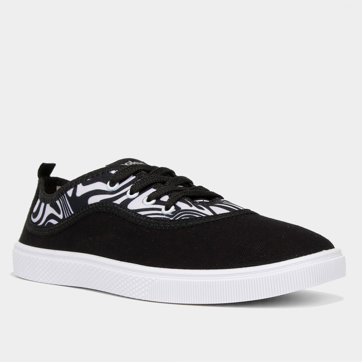 Tênis Moleca Cano Baixo Animal Print Feminino - 2